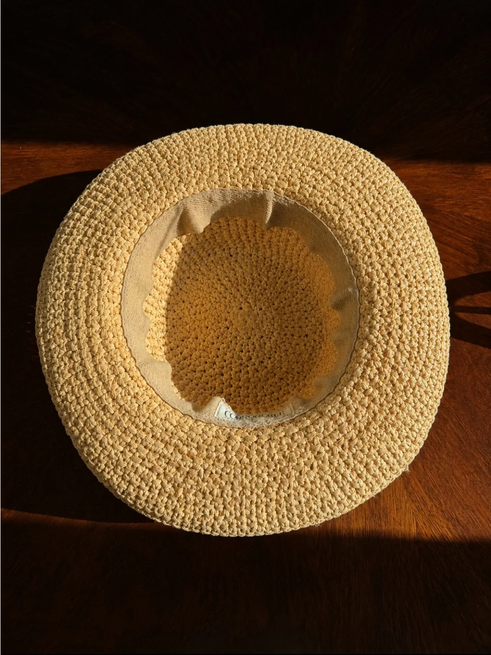 Corroboree Australia Natural Raffia Straw Sun Hat